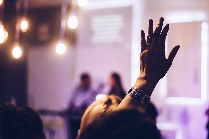Raise hands for questions